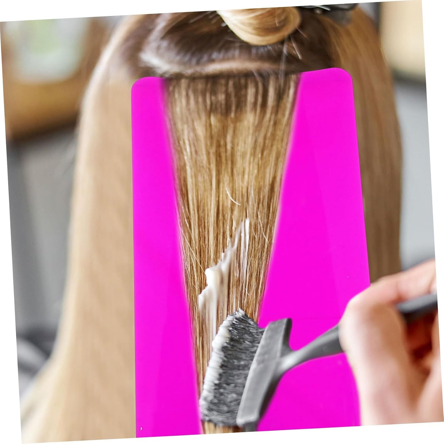 Hair Color Board Hair Tinting Board Hair Dye Tool Hairdressing Tinting Board Hair Dye Plate Hair Coloring Paddle Board Hair Coloring Board Hair Board Hair Paddle Purple Acrylic