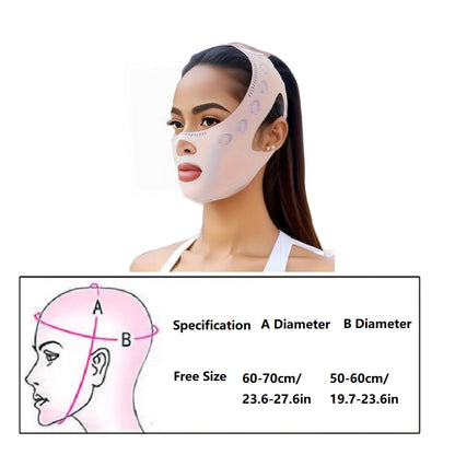 1Pc V Line Face Lifting Strap - Chin and Cheek Lifting Bandage for V Face Lift - Sleeping Mask Strap for Women - Gift Idea