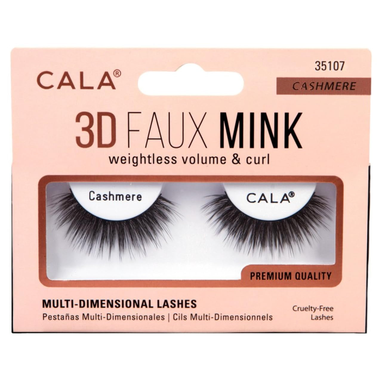 3D FAUX MINK LASHES: CASHMERE