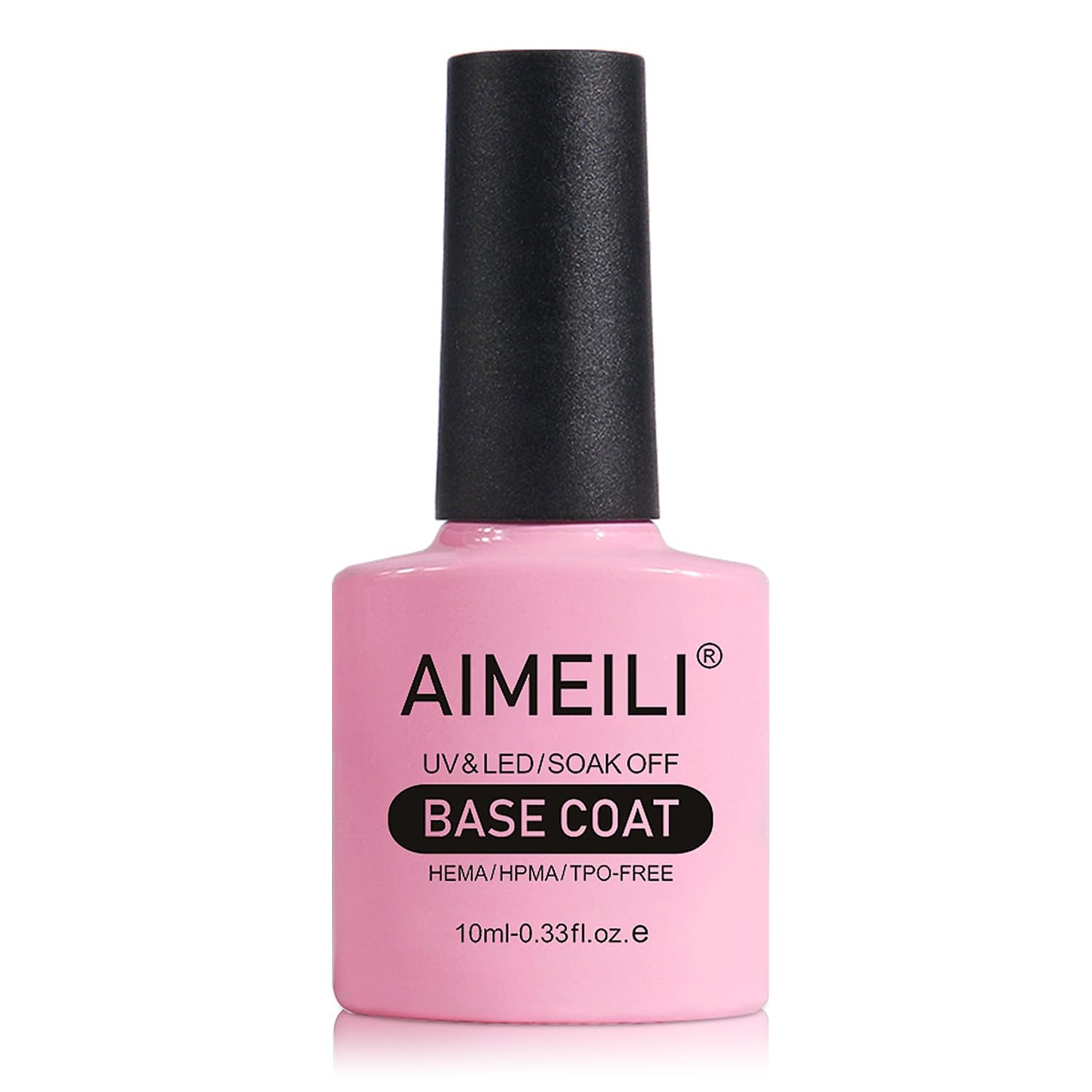 Nutrition Base Coat Soak off U V LED Hema Free Cruelty Free Vegan Gel Nail Polish