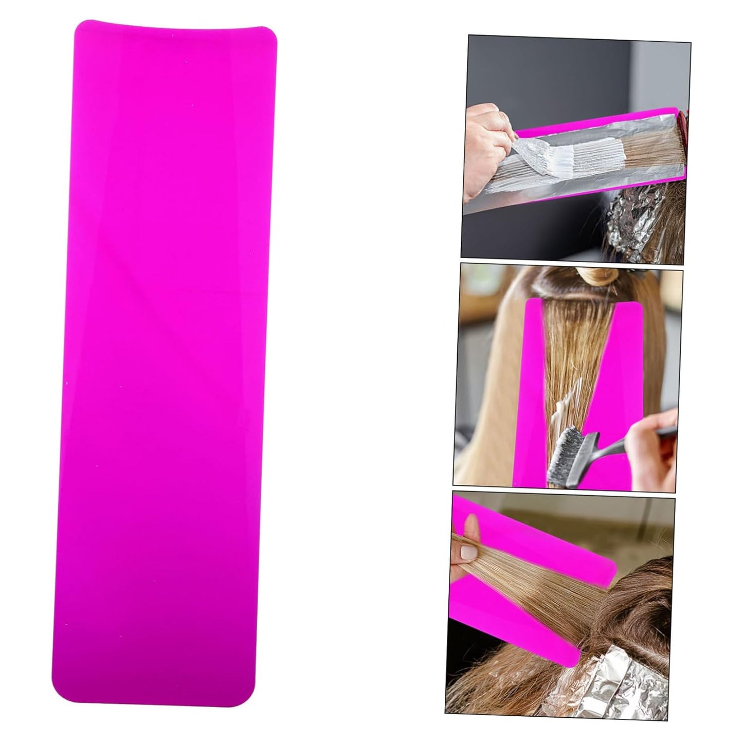 Hair Color Board Hair Tinting Board Hair Dye Tool Hairdressing Tinting Board Hair Dye Plate Hair Coloring Paddle Board Hair Coloring Board Hair Board Hair Paddle Purple Acrylic