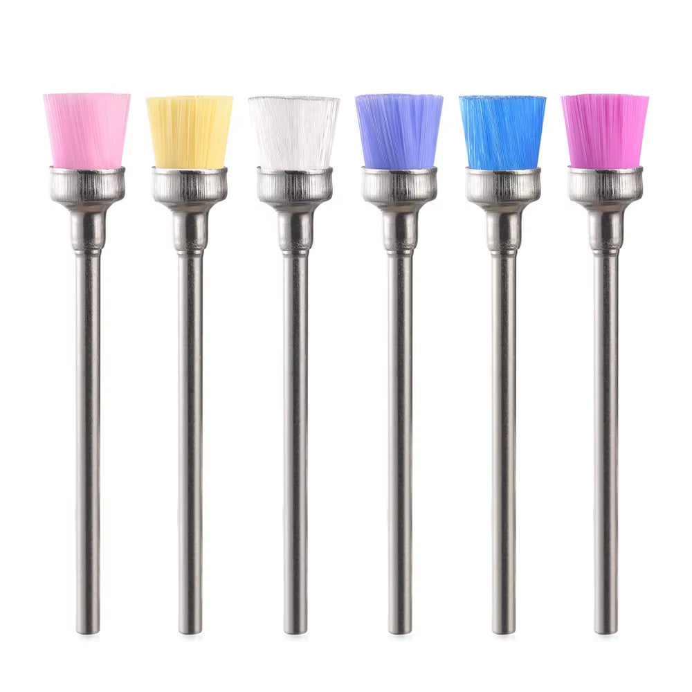 Nail Drill Bit Cleaning Brush Manicure Cleaner Electric Nail Files Milling Cutter Dust Remover Drill Accessories Nail Art Tool