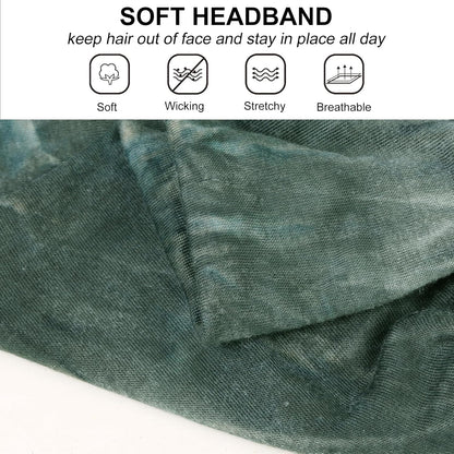 Extra Wide Headbands for Women Sport Yoga Workout Turban Headband Fashion Hairband Non Slip