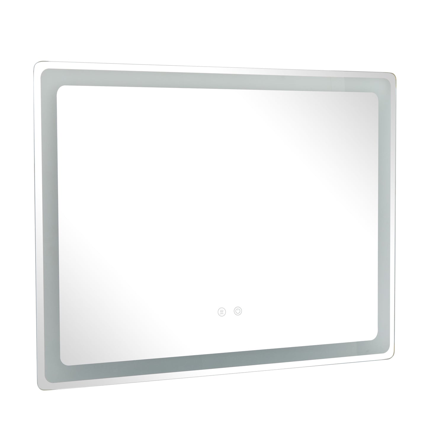 36" X 28" Silver anti Fog Mirror with LED Light