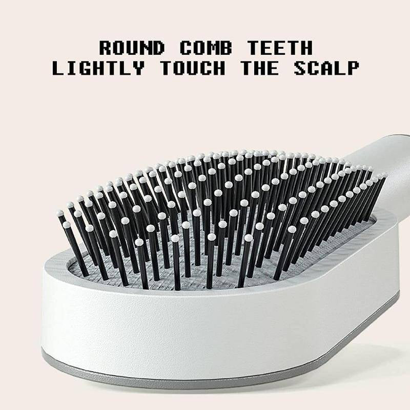 Comb Self-Cleaning Hair Brush, 3D Air Cushionmassage Brush Air Bag Massage