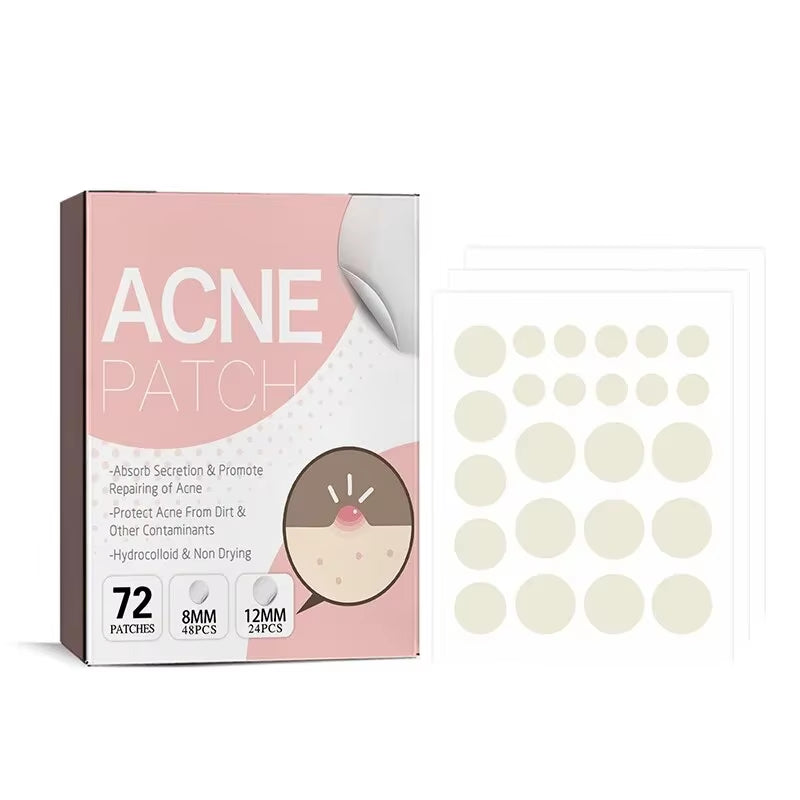 Pimple Patch Invisible Beauty Concealer Breathable Face Care Gentle Non-Irritating Purifying Pores Portable Transparent