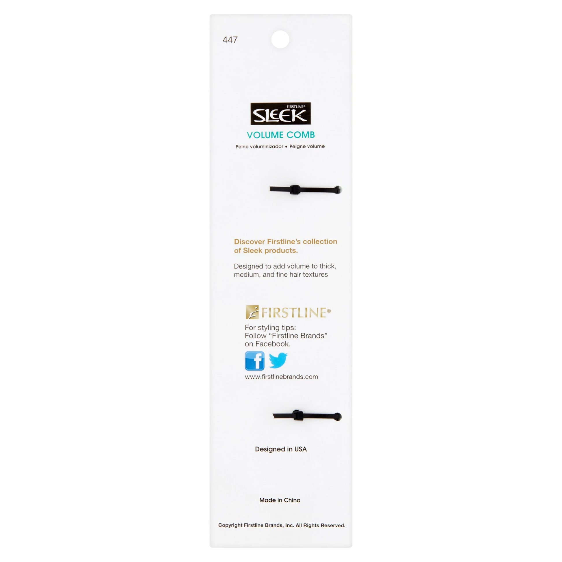 Volume Comb, Black