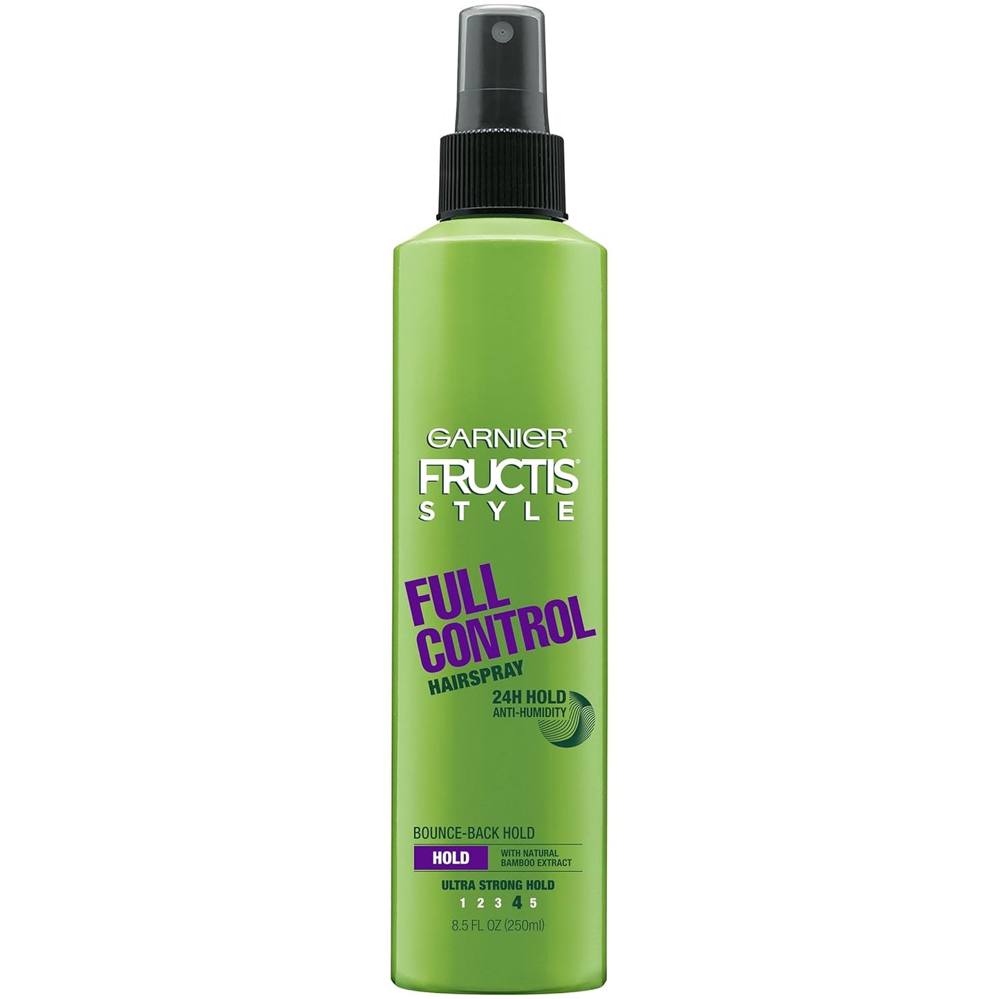 Fructis Style Full Control Anti-Humidity Hairspray, Non-Aerosol, 8.5 Fl Oz, 1 Count (Packaging May Vary)