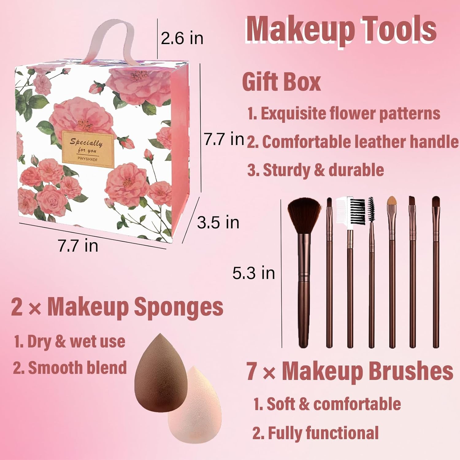 Makeup Set for Women, Makeup Kit for Beginners Teen Girls, Makeup Gift Set for Teens, Makeup Kit for Girls, Makeup for Teens, Eyeshadow Palette, Lip Gloss, Face Makeup, Eye Makeup