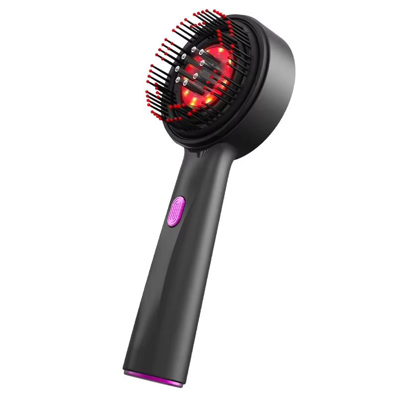 Head Massager Vibration Massage Comb Red Light Therapy Hair Growth Massage Scalp Brush anti Hair Loss Liquid Oil Hair Care