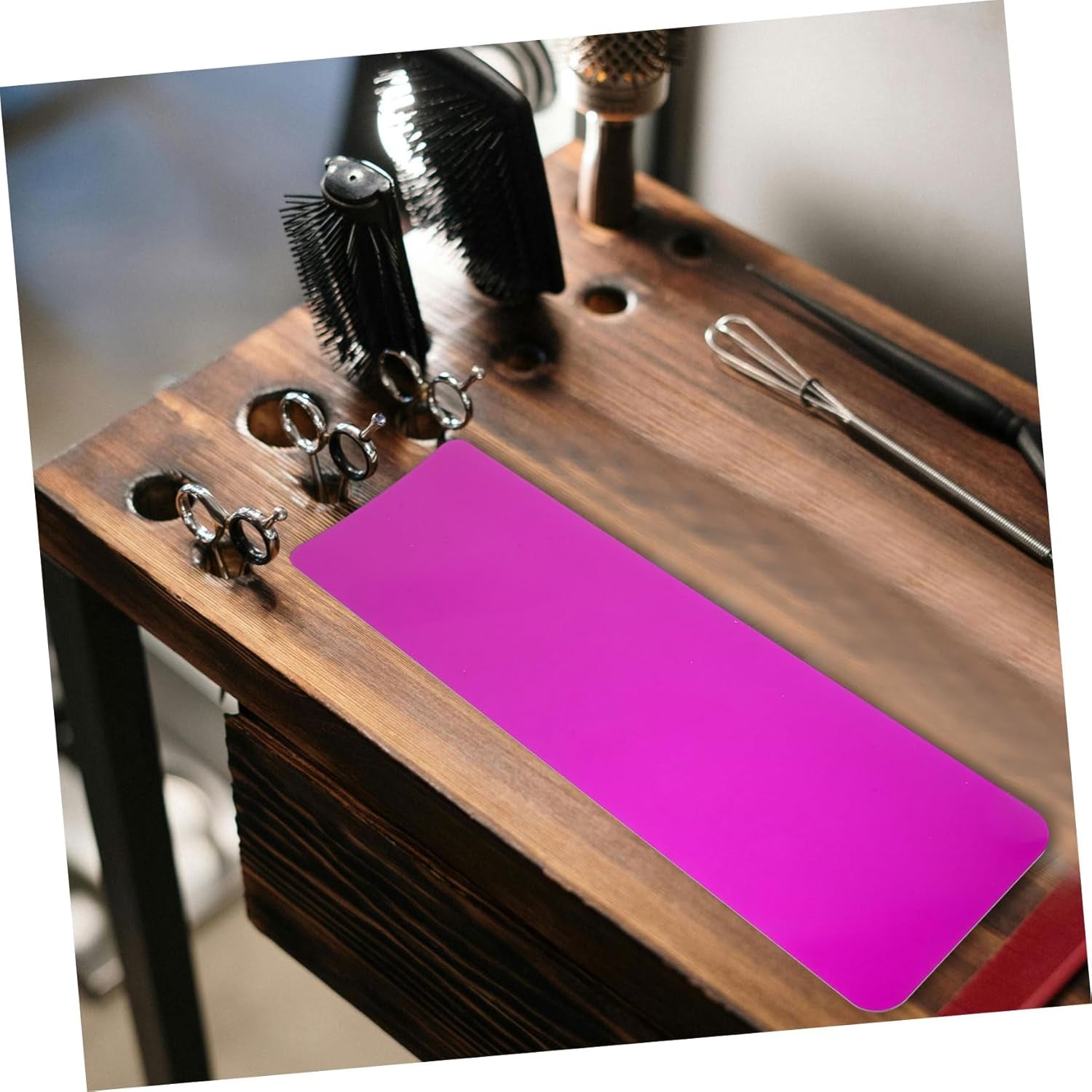 Hair Color Board Hair Tinting Board Hair Dye Tool Hairdressing Tinting Board Hair Dye Plate Hair Coloring Paddle Board Hair Coloring Board Hair Board Hair Paddle Purple Acrylic