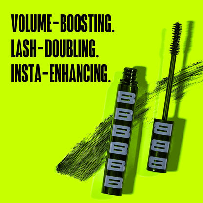 Whole Lotta Mascara | Black | Volumizing, Thickening, Lengthening, Long-Lasting | Cruelty-Free Cosmetic Eye Makeup (0.50 Fl Oz)