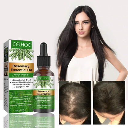 2 Pack Rosemary Oil for Hair Growth & Skin Care,Organic Rosemary Essential Oils, Natural Rosemary Oil for Hair Loss Treatment, Stimulates Hair Growth, Scalp Massager